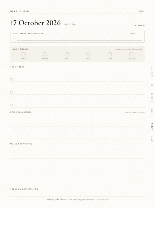 17 October daily page preview